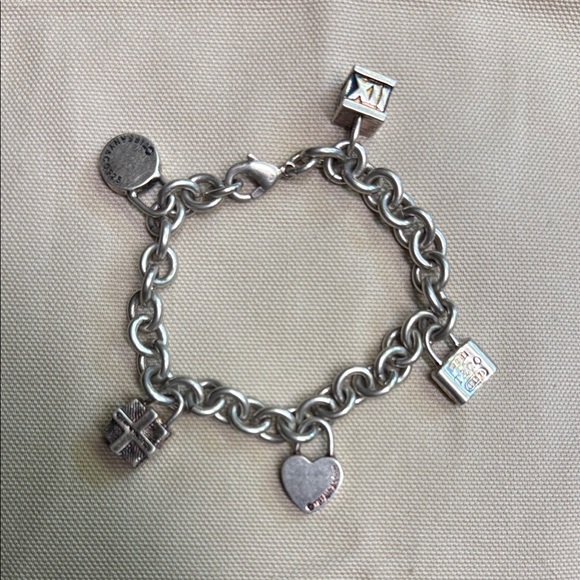 Silver Charm Bracelet - Picture 1 of 2